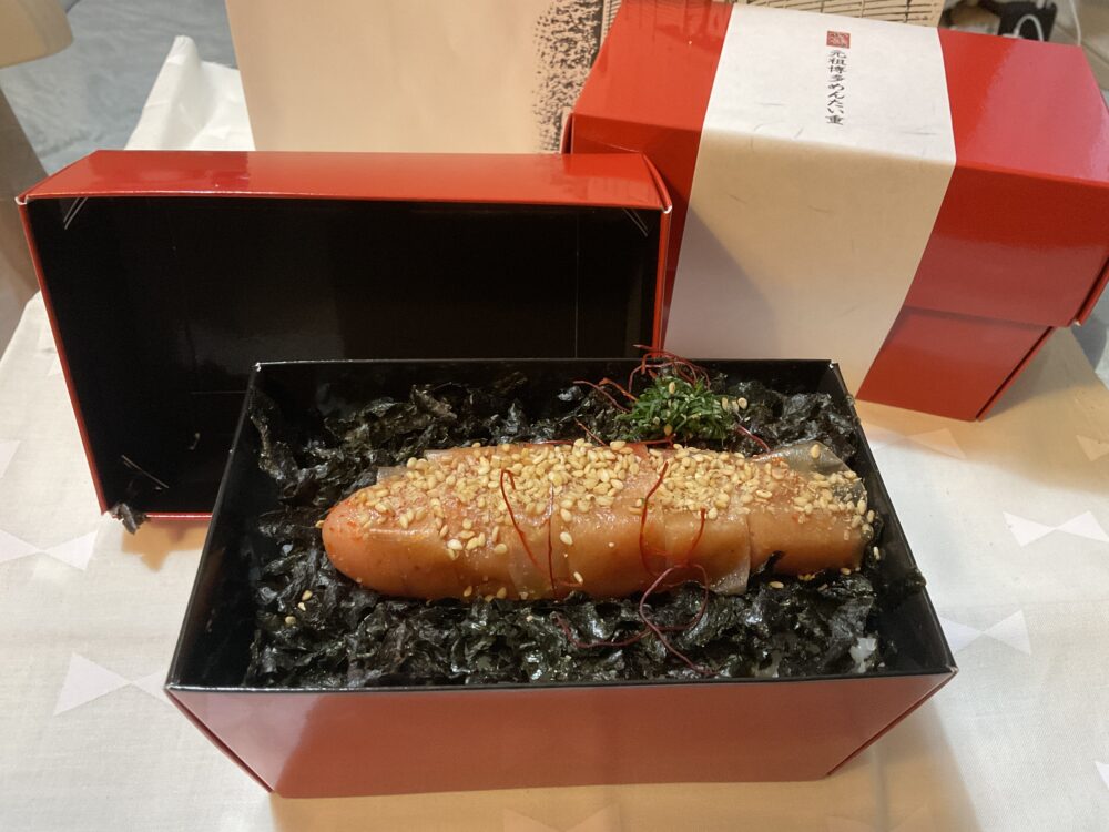 めんたい重の中身