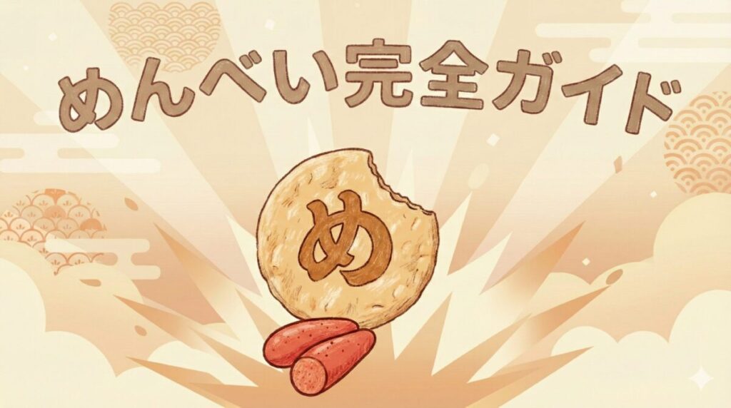 めんべい完全ガイドのアイキャッチ