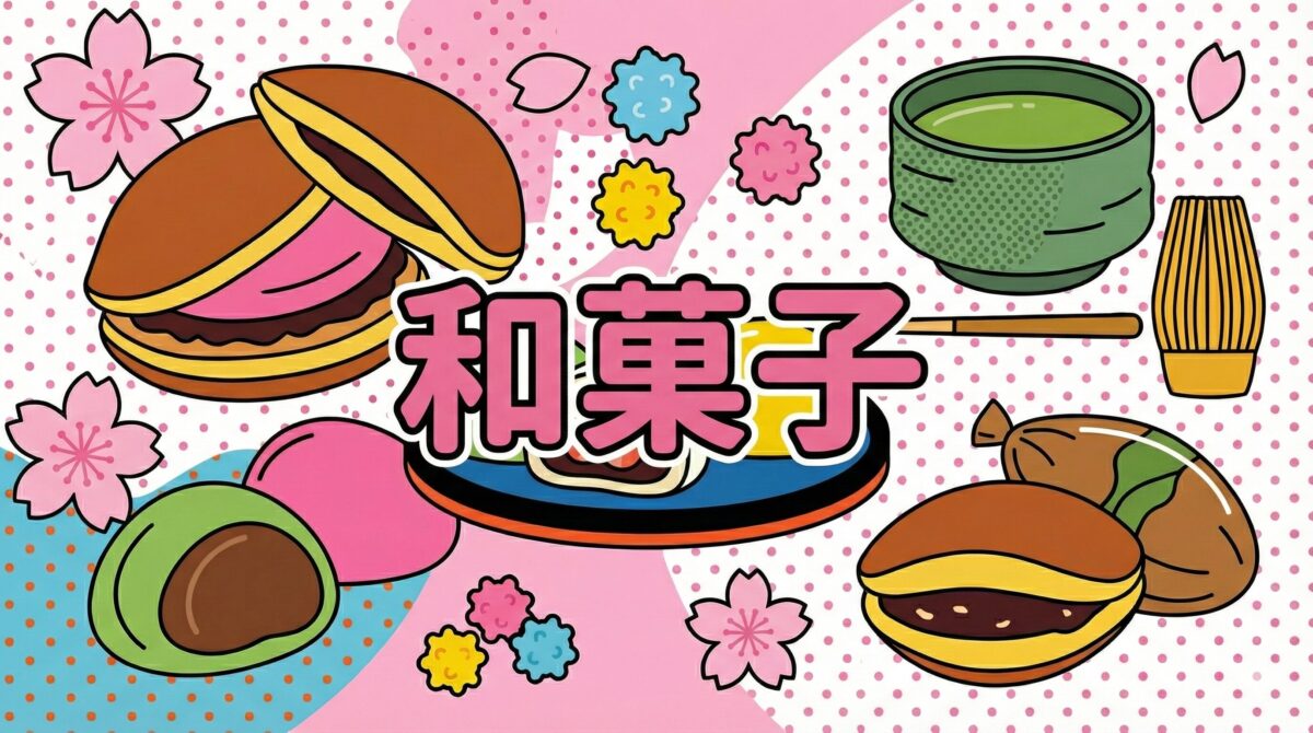 「和菓子」カテゴリーのポップなアイキャッチ